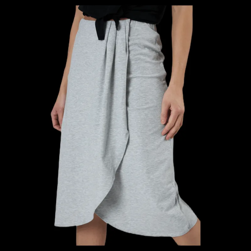 Clearance Pieces Neora Hw Skirt Grey Grå