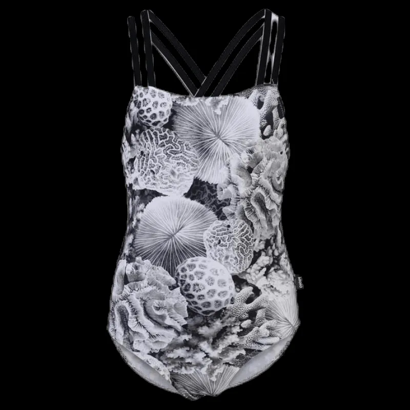 Molo Neve Swimsuit Grey Grå Sale