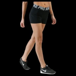 Sale Nike New Pro Short 3in Black Svart
