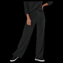 Only New Queen Glitter Pant Jrs Black Svart Online