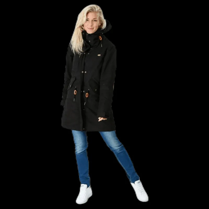 2117 of Sweden Ängsbo Parka Black Clearance
