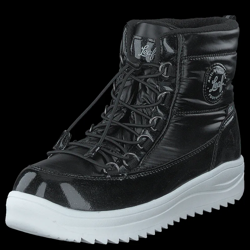 Leaf Nickby Black Svart New