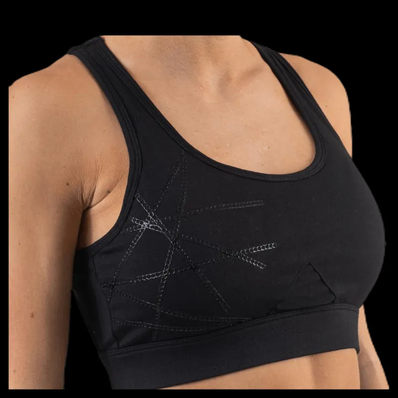 Only Play Nigella Sports Bra Black Svart Outlet