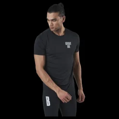Discount Björn Borg Night Perf Tee Black Svart