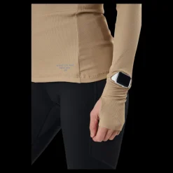 Outlet Björn Borg Night Rib LS Tee Beige