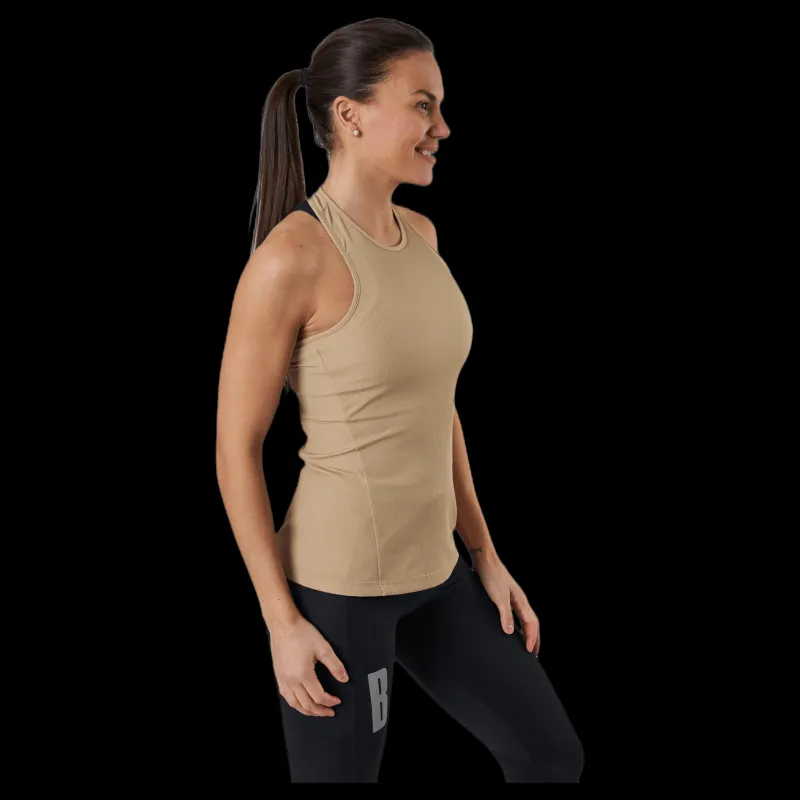 Online Björn Borg Night Rib Tank Beige