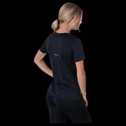 ASICS Night Track SS Top Black Svart Best