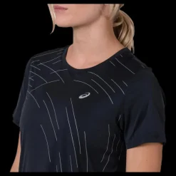 ASICS Night Track SS Top Black Svart Best