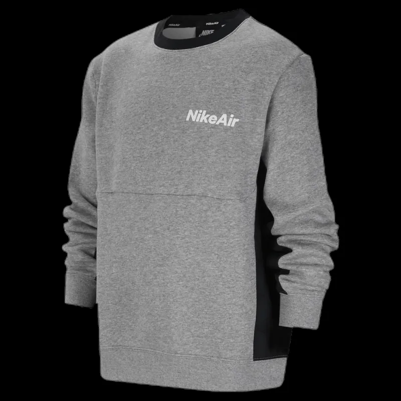 Sale Nike Air LS Crew Junior Grey Grå