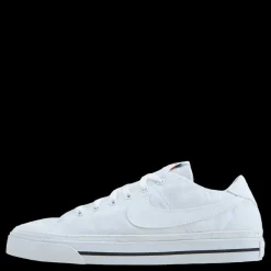 Nike Court Legacy Canvas Men's White/white-black Vit Sale