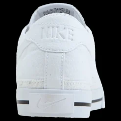 Nike Court Legacy Canvas Men's White/white-black Vit Sale