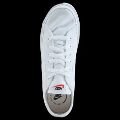Nike Court Legacy Canvas Men's White/white-black Vit Sale