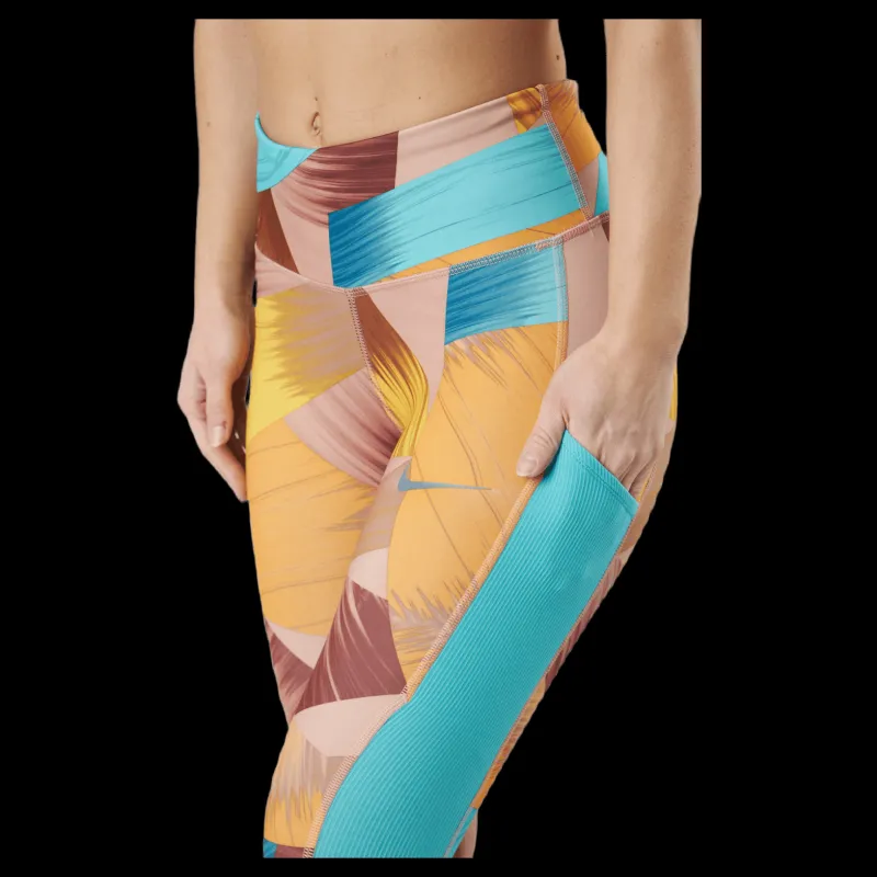 Sale Nike Dri-fit Epic Luxe Women's Rose Whisper/washed Teal/cool Flerfärgad