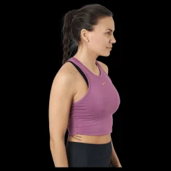 Nike Dri-fit One Luxe Women's Light Bordeaux/metallic Gold Lila Clearance