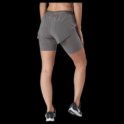 Discount Nike Dri-fit Run Division Wome Cave Stone/cave Stone/black Grå