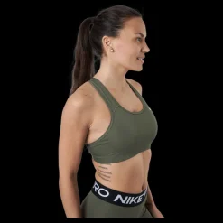 Nike Dri-fit Swoosh Women's Me Medium Olive/white Svart Clearance