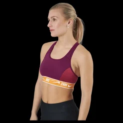 Online Nike Dri-fit Swoosh Women's Me Sangria/light Curry/white Röd