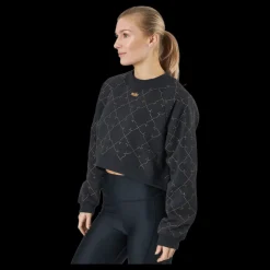 Nike Dri-fit Women's Novelty F Black/metallic Gold Svart Best
