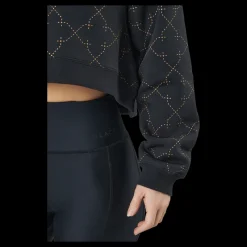 Nike Dri-fit Women's Novelty F Black/metallic Gold Svart Best