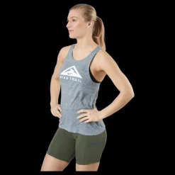 Hot Nike Dri-fit Women's Trail Run Dk Grey Heather/white Grå