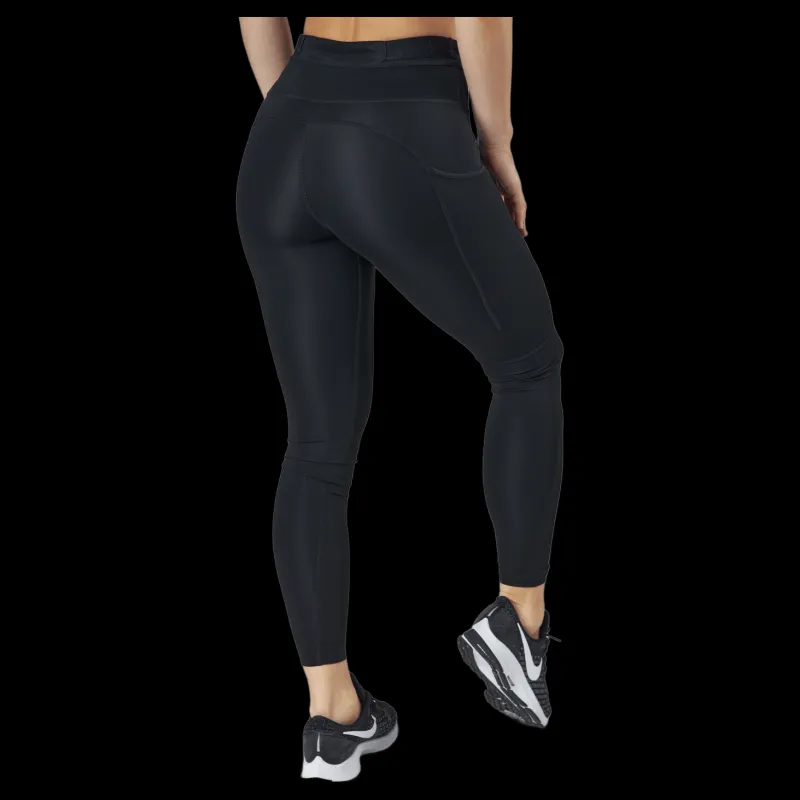 Nike Epic Luxe Women's Mid-ris Black/black/white Svart Best