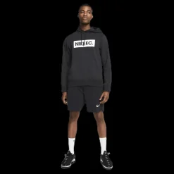 Nike F.C. FLC Hoodie Black Svart Discount