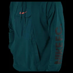 Clearance Nike F.C. Pullover Hoodie Patterned Grön