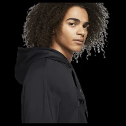 Hot Nike F.C. Pullover Hoodie White/Black Svart
