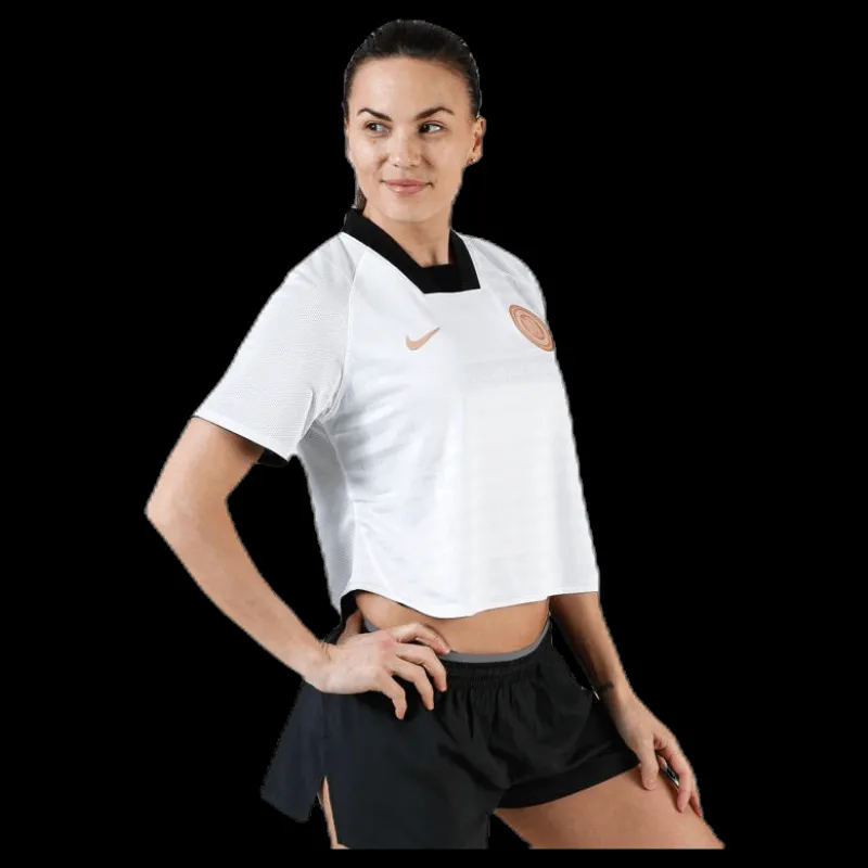 Sale Nike F.C. Women's Top White/Black Vit