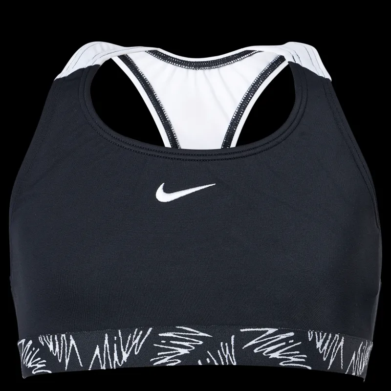 Hot Nike Swim Nike G Crossback Bikini Script Black Svart