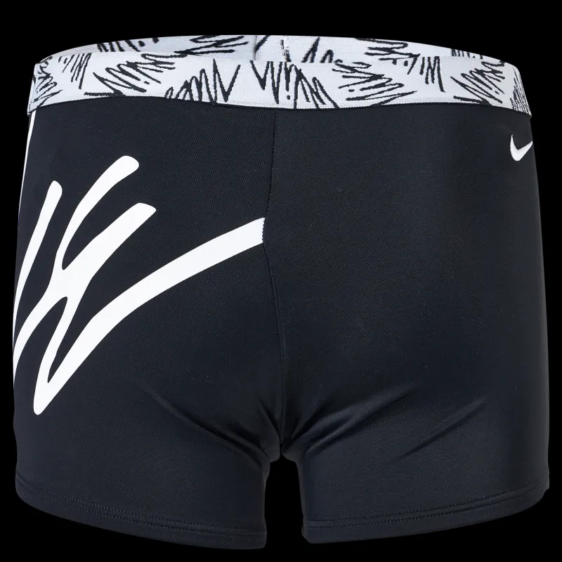 Hot Nike Swim Nike G Crossback Bikini Script Black Svart