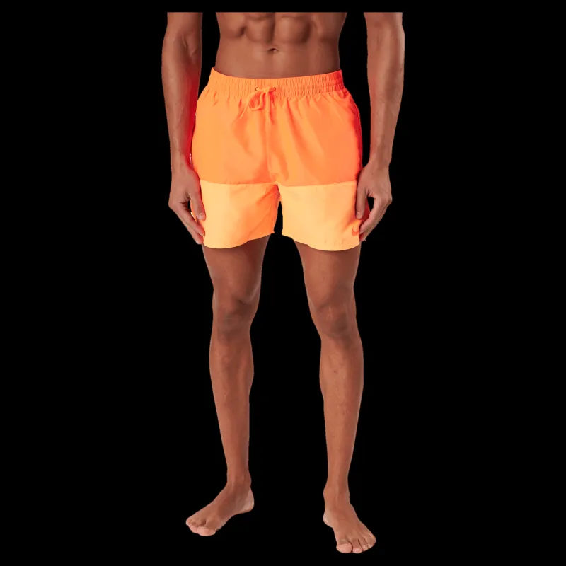 Outlet Nike Swim Nike M 5" Volley Short Split Hyper Crimson Orange