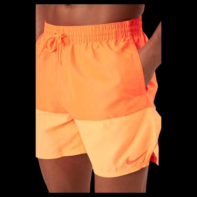 Outlet Nike Swim Nike M 5" Volley Short Split Hyper Crimson Orange