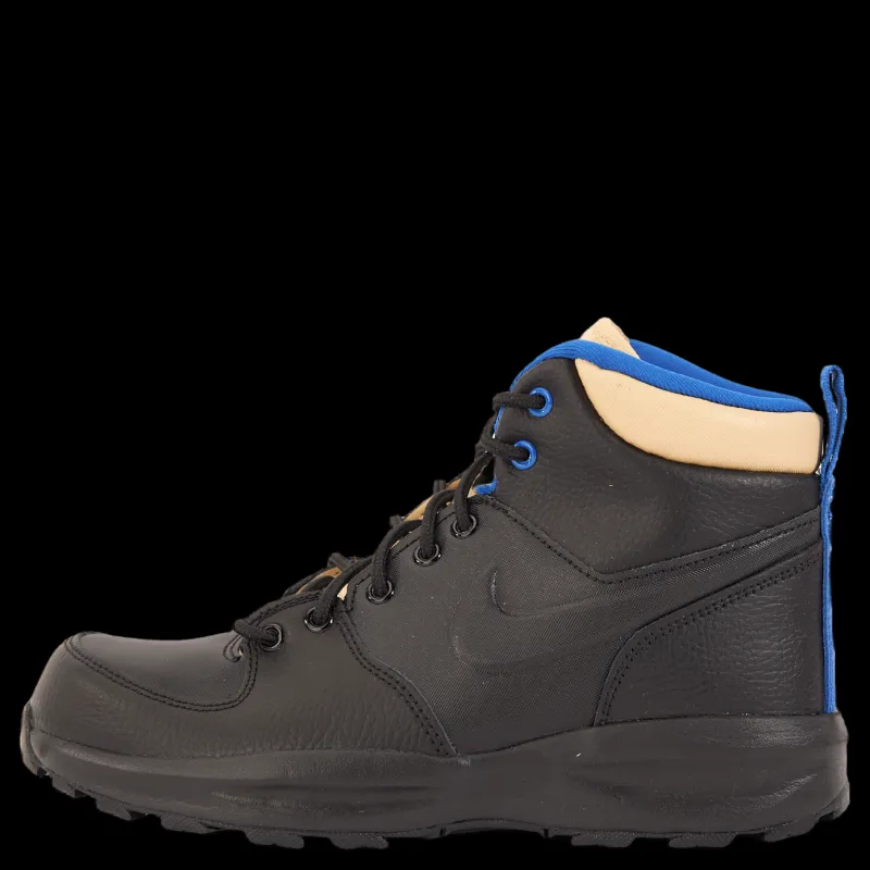 Nike Manoa Ltr Big Kids' Boots Black/black-sesame-game Royal Svart och Blå Online