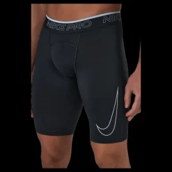 Nike Pro Dri-FIT Men's Long Shorts BLACK/WHITE Svart Outlet