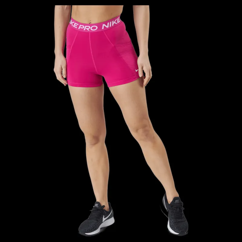 Nike Pro Dri-fit Women's 3" Hi Active Pink/white Rosa Sale