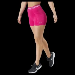 Nike Pro Dri-fit Women's 3" Hi Active Pink/white Rosa Sale