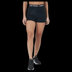 Online Nike Pro Dri-fit Women's 3" Hi Black/white Svart