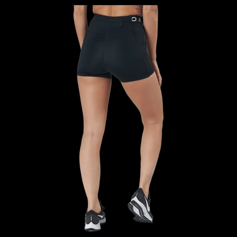 Online Nike Pro Dri-fit Women's 3" Hi Black/white Svart