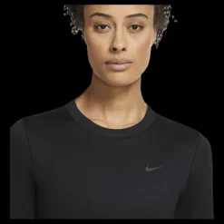Best Nike Pro Therma Crew Black/Grey Svart