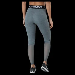 Nike Pro Women's Mid-Rise Mesh-Paneled Leggings SMOKE GREY/HTR/BLACK/WHITE Grå