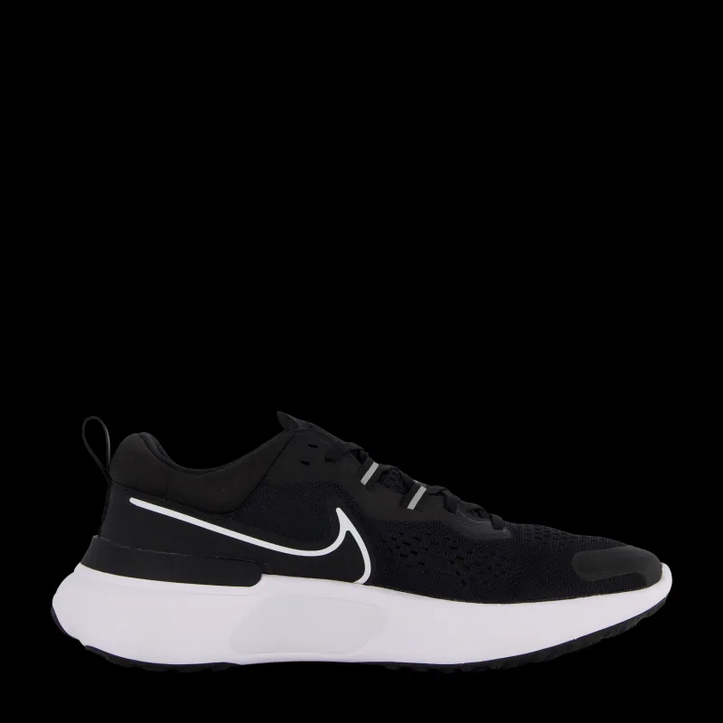 Nike React Miler 2 Black/smoke Grey/white Svart Online