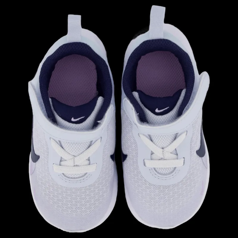 Sale Nike Revolution 7 Baby/toddler Football Grey/midnight Navy-li Blå och Grå