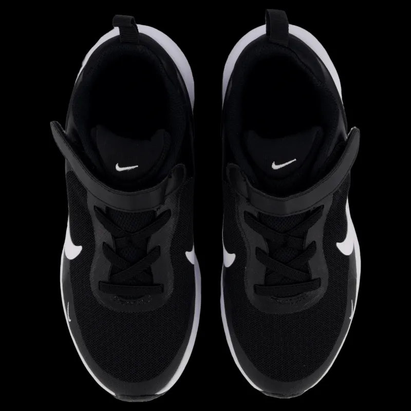Nike Revolution 7 (psv) Black/white-white Svart