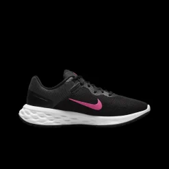 Nike Revolution 6 Women's Runn Black/hyper Pink-iron Grey Svart Online