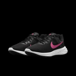 Nike Revolution 6 Women's Runn Black/hyper Pink-iron Grey Svart Online