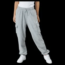 Hot Nike Sportswear Club Fleece Wo Dk Grey Heather/white Grå