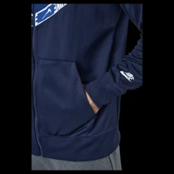 Nike Sportswear Men's Full-zip Blackened Blue/deep Royal Blue Blå