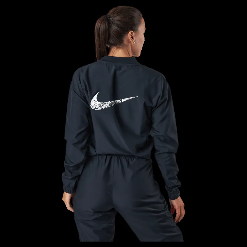 Clearance Nike Swoosh Run Women's Runnin Black/reflective Silv/white Svart