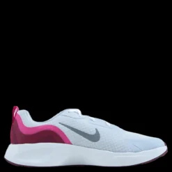 Nike Wearallday Big Kids' Shoe Pure Platinum/smoke Grey-pink Blå Sale